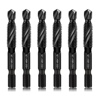 Dkibbith 6er-Pack M8 Gewindebohrer & Schneideisen Set M8x1.25, 6mm