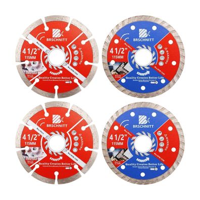 Brschnitt Diamant Trennscheibe 115mm, 4er Pack