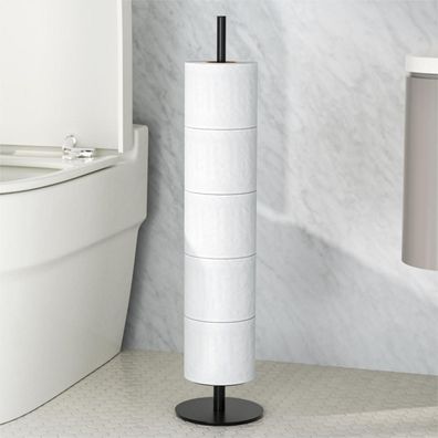 niffgaff Stehender Toilettenpapierhalter & Küchenrollenhalter aus Edelstahl