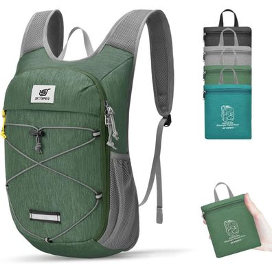 Skysper Damen Tagesrucksack 10L - Ultraleicht Daypack für Wandern, Reisen