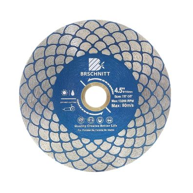 Brschnitt Diamant Trennscheibe 115mm - Doppelseitig für Granit, Marmor, Fliesen