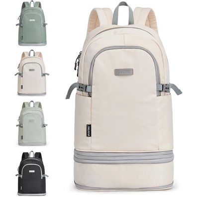 G4Free 35L Sportrucksack wasserdicht mit Schuhfach und Nassfach, ideal für