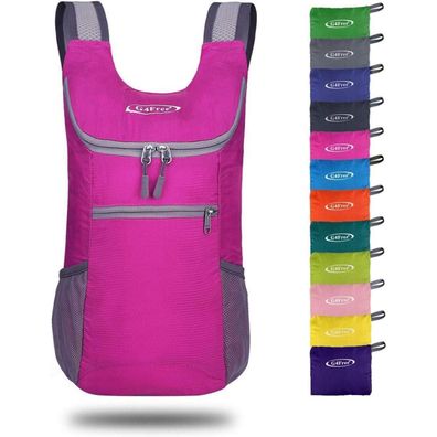G4Free Ultraleichter 11L Faltbarer Rucksack für Reisen, Wandern, Radfahren