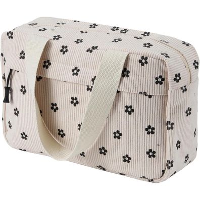 Jiliyote Kulturtasche Cord Damen Groß Kosmetiktasche Make-up Tasche Kord