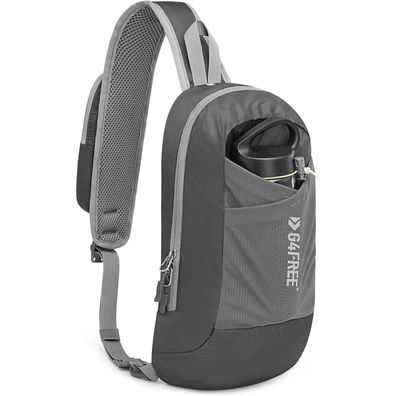 G4Free Schultertasche, RFID-blockierend, Crossbody-Rucksack mit Vordertasche