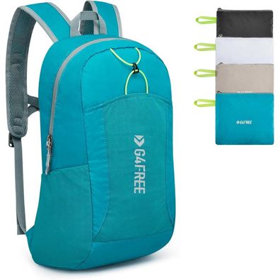 G4Free Faltbarer Leichter Rucksack 25L Unisex Tagesrucksack, Wasserdicht für