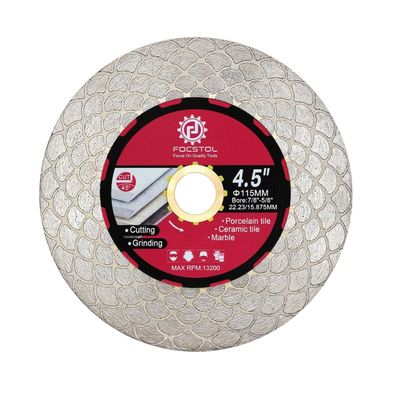 Focstol Diamant Trennscheibe 115mm - Fliesentrennscheibe für Porzellan