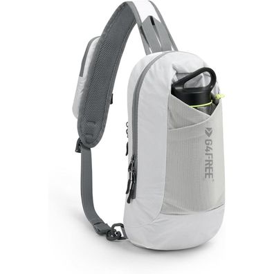 G4Free Schultertasche RFID-blockierend, Crossbody Rucksack mit Vordertasche