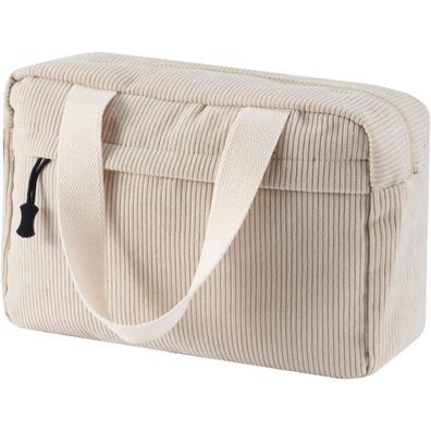 Jiliyote Cord Kosmetiktasche Groß Damen Kulturtasche Make-up Taschen