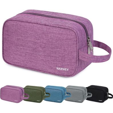 Narwey Schminktasche Kosmetiktasche Damen Wasserdicht Kulturbeutel Reise
