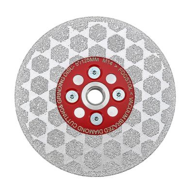 Focstol Diamant Trennscheibe 125mm für Porzellan, Keramik, Marmor, Quarz