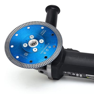 Solidure Extra Dünn Diamant Trennscheibe 125 mm x M14 Turbo für Granit, Marmor