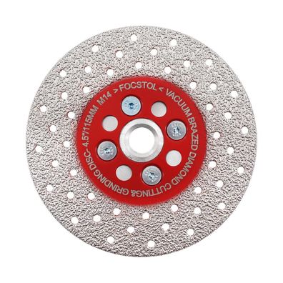 Focstol Diamant Trennscheibe 115mm Vakuumgelötet, beidseitig nutzbar, für
