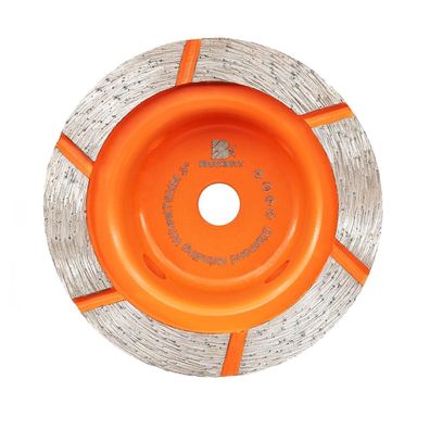 Brschnitt Diamant Schleiftopf 75mm, geschweißt, für Beton, Mauerwerk, Granit