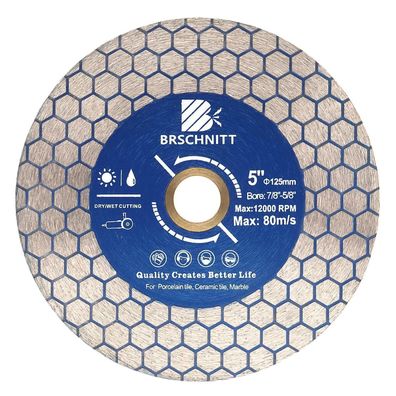 Brschnitt Diamant Trennscheibe 125mm Doppelseitig zum Schneiden und Schleifen