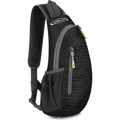 G4Free Leichte Brusttasche Sling Schulter Rucksack Dreieck Pack für Wandern