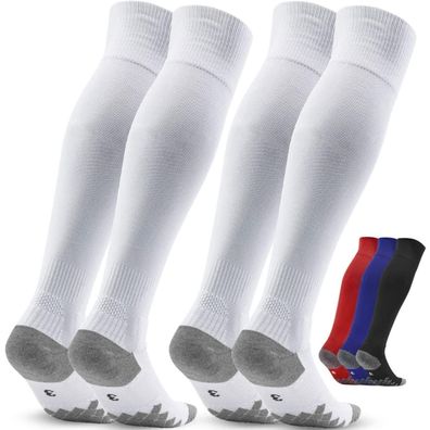 Northdeer Fußballsocken Kinder Herren Stutzen 2 Paar - Sportsocken für Fußball