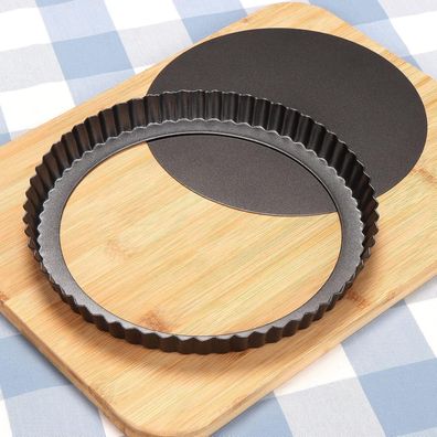 Sinnsally Quicheform 22cm Tarteform mit Hebeboden, Antihaftbeschichtet, für