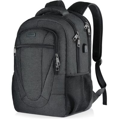 BIKROD Rucksack Herren Damen 18.4 Zoll Laptoptasche mit USB Ladeanschluss