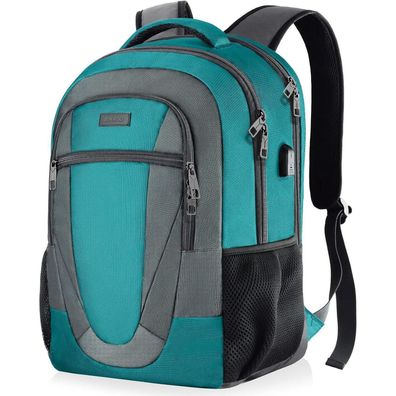 BIKROD Rucksack Herren Damen | Wasserdicht Laptop Rucksack 15.6 Zoll mit USB
