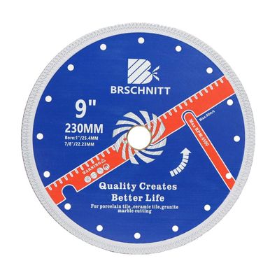 Brschnitt Diamant Trennscheibe 230mm Turbo Mesh X Felgensegment