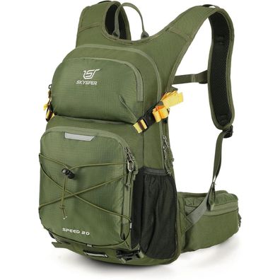 Skysper Wanderrucksack 20L Fahrradrucksack Herren, Trinkrucksack Ispeed20