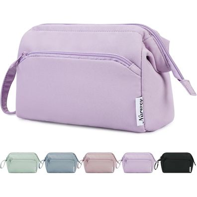 Narwey Kulturtasche Damen Kosmetiktasche Schminktasche Reise Make-up-Tasche
