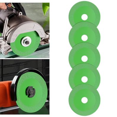 Flintronic Diamanttrennscheibe Ø115mm x 15mm, 5 Stück, für Glas, Keramik