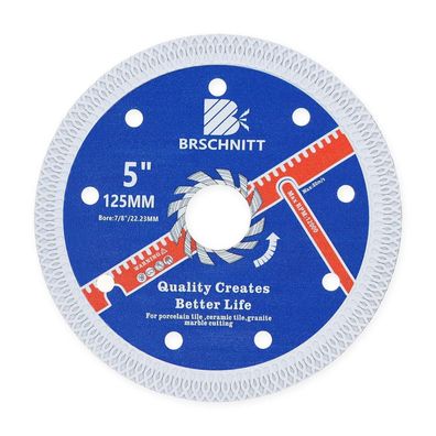 Brschnitt Diamant Trennscheibe 125mm Turbo Mesh X Felgensegment für Hartfliesen