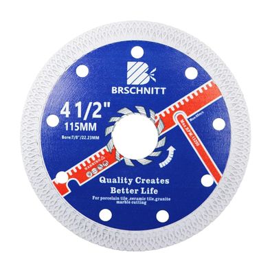 Brschnitt Diamant Trennscheibe 115mm Turbo Mesh X Felgensegment für Hartfliesen