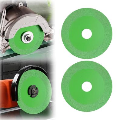 Flintronic Diamanttrennscheibe Ø115mm, 2 Stück, für Glas, Keramik, Fliesen