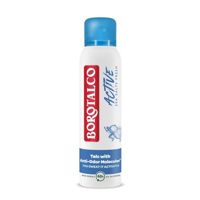 Borotalco Borotalco Deo Spray Active Sea Salts Fresh, 150 ml