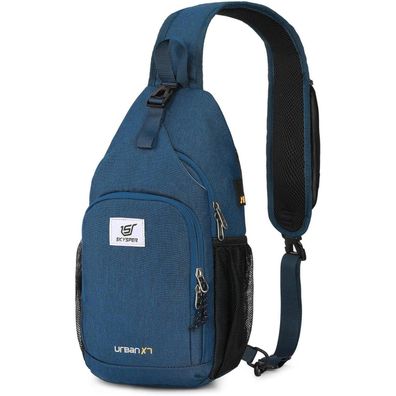 Skysper Urban X7 Sling Bag Herren Damen - Leichte Crossbody Umhängetasche für