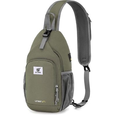 Skysper Sling Bag Herren Damen Crossbody Tasche Klein Umhängetasche für Wandern