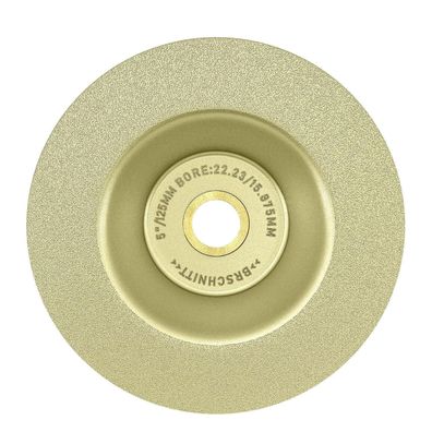 Brschnitt Diamant Profil Schleifscheibe 125MM gelötet, für Trocken- oder