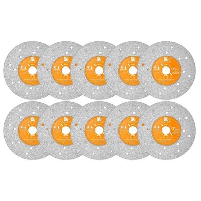 Brschnitt Diamant-Schleifscheibe 75MM (10 Stück) für Stein, Fliesen, Marmor