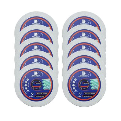 Brschnitt Diamanttrennscheibe 125mm (10 Stück) - Präzisionsschneider für Glas