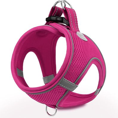 Joytale Hundegeschirr XS Leuchtend Rosa - Reflektierend, Gepolstert