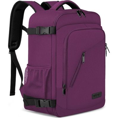 WENIG Handgepäck Rucksack 40x20x25 cm, 20L, Lila - Perfekt für Ryanair & als