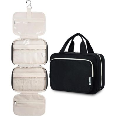 Narwey Kulturtasche Damen zum Aufhängen, große Kosmetiktasche, Waschbeutel
