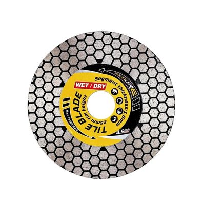Solidure Diamant-Trennscheibe 115mm, Doppelfunktion Schneiden & Schleifen
