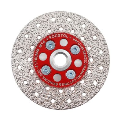 Focstol Diamant Trennscheibe 100mm Vakuumgelötet für Granit, Marmor, Fliesen