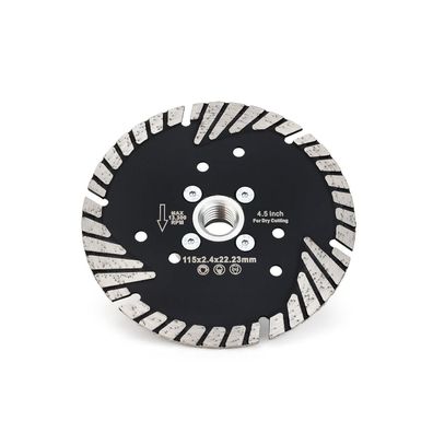 Solidure 115mm Diamanttrennscheibe Turbo für Stein, Beton, Granit