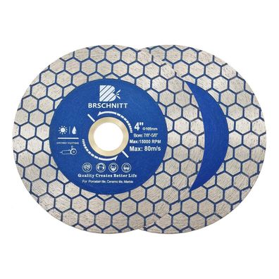 Brschnitt Diamant Trennscheibe 105mm Doppelseitig zum Schneiden und Schleifen