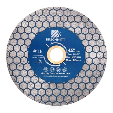 Brschnitt Diamant Trennscheibe 115mm Doppelseitig zum Schneiden und Schleifen
