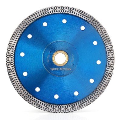 Solidure Extra Dünn Diamanttrennscheibe 150mm Turbo Diamant Sägeblatt für
