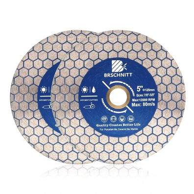 Brschnitt Diamant Trennscheibe 125mm Doppelseitig zum Schneiden und Schleifen