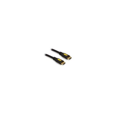 DELOCK HDMI Kabel Ethernet A -> A St/St 1.00m 4K Gold