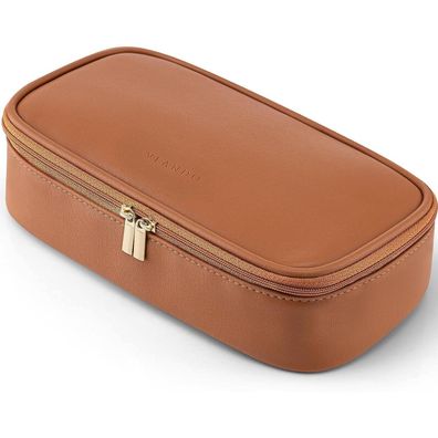 Vlando Reise Kosmetiktasche Klein, Make Up Tasche Damen, Tragbare Cosmetic Bag