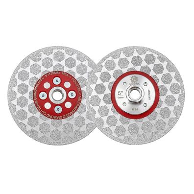 Focstol Diamant Trennscheibe 125mm (2 Stück) - Für Porzellan, Keramik, Marmor